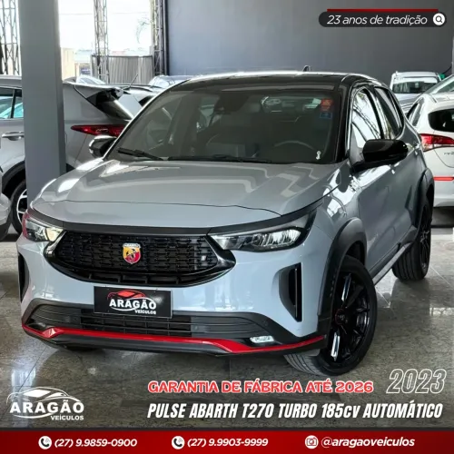 MÁQUINA!!! FIAT PULSE ABARTH 1.3 T270 TURBO AUTOMÁTICO 2023 APENAS 24.000 KM ÚNICA DONA
