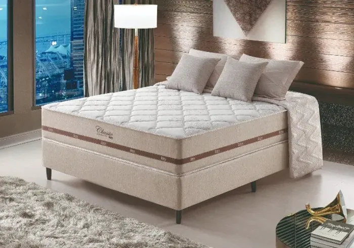 Cama Box Casal Colchão Anjos Molas Ensacadas 30cm DIRETO DA FÁBRICA