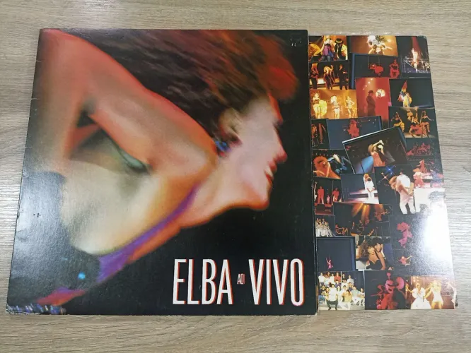 LP vinil Elba Ramalho, Elba Ao Vivo (1989)