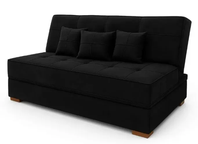 Sofá Cama com Baú Itália  - Entrega Rápida 