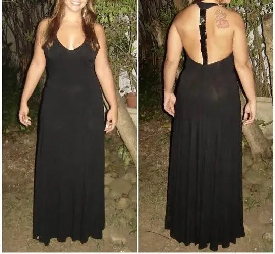 Vestido Preto Afhgan