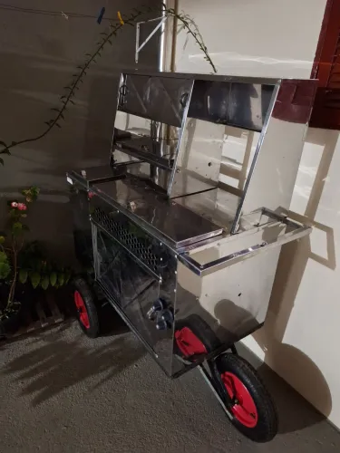 Carrinho de Hot dog em inox