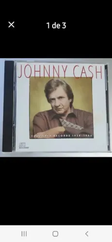CD Johnny Cash - Columbia Records 1958 1986 importado USA Edição Limitada item RARO.