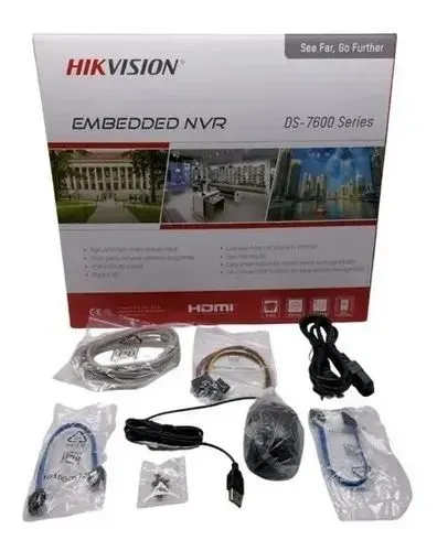 NVvr Hikvision 16 canais<br>Nvr Hikvision Gravador Vídeo 16 Canais Poe 4k Aná