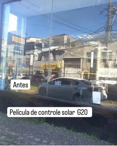 Pelicula de controle solar 