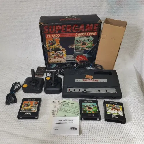 SUPERGAME CCE VG 5600 CAIXA CIB SERIAL BATE