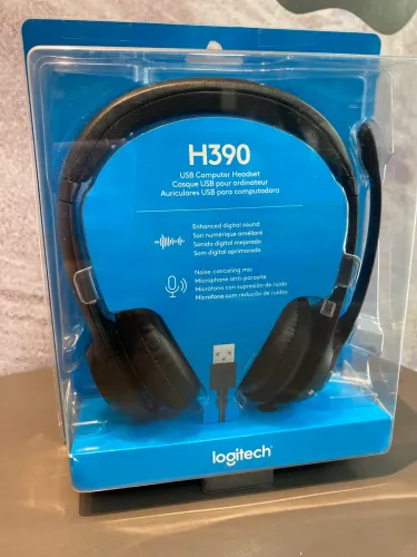 Headset USB Logitech H390.