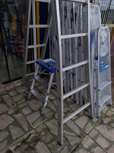 ESCADAS EM ALUMÍNIO REFORÇADAS