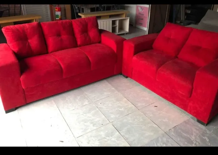 Conjunto de Sofá 3 e 2 Lugares novos