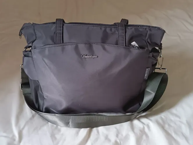 Bolsa tote bag com alça transversal