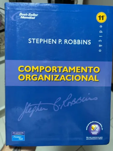 Livro Comportamento Organizacional - Stephen P. Robbins | 2005 (Usado)