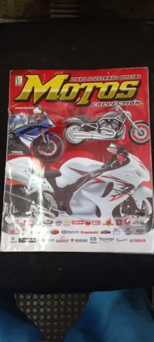Livro Ilustrado oficial Motos collection