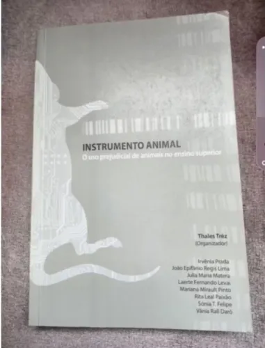 Livro instrumento animal o uso prejudicial no ensino superior