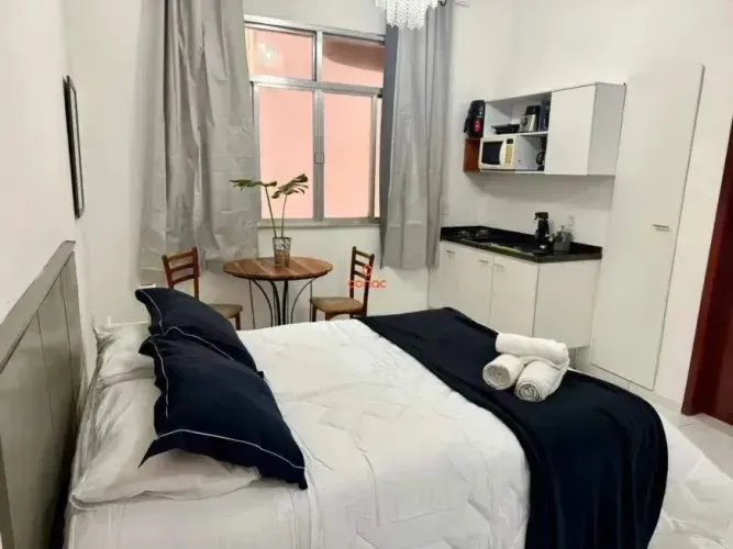 Studio mobiliado de 38m² em Copacabana