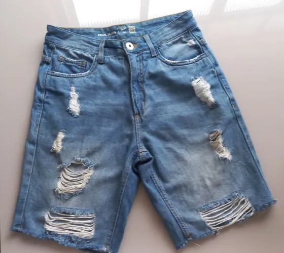 Bermuda jeans masculina tamanho 36