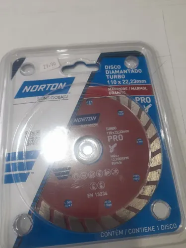 Disco diamantado norton