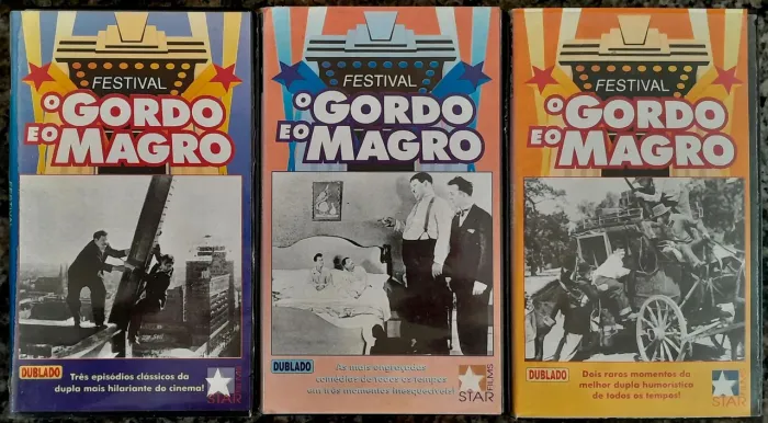 Coleção O Gordo E O Magro (VHS)
