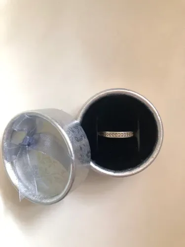 Anel de Prata cravejado