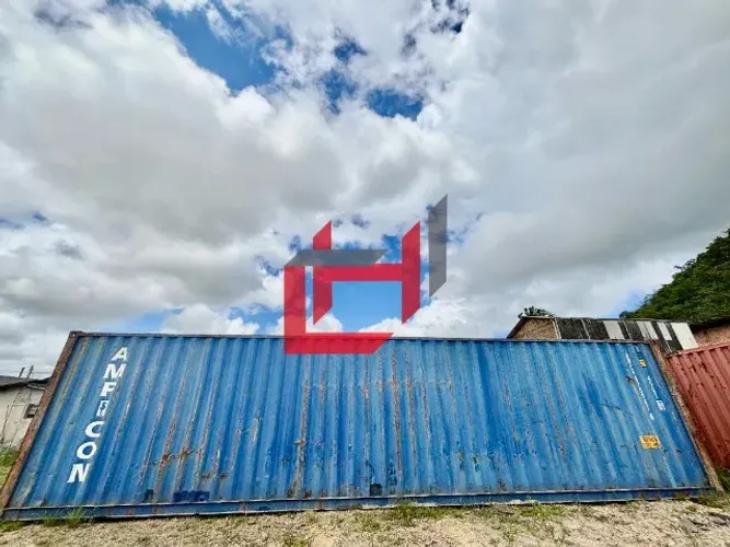 Container marítimo bruto - ideal para transformar em projeto