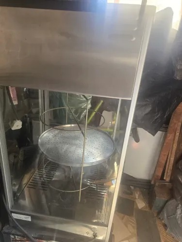 Vitrine expositora para pizza