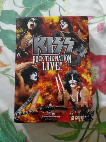 Box Show DVD KISS Rock The Nation Live!