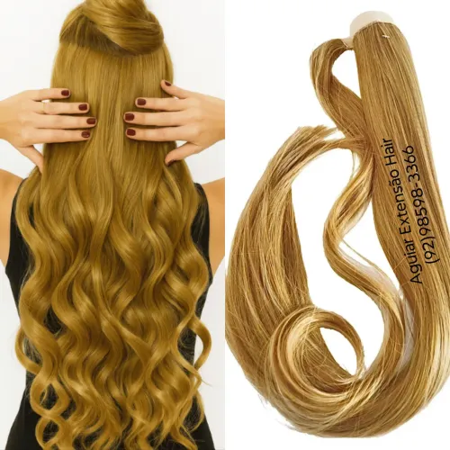 Aplique loiro mel bio vegetal 