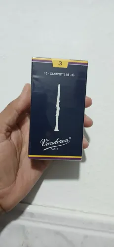 Palhetas Vandoren para Clarinete Bb - Nº 3