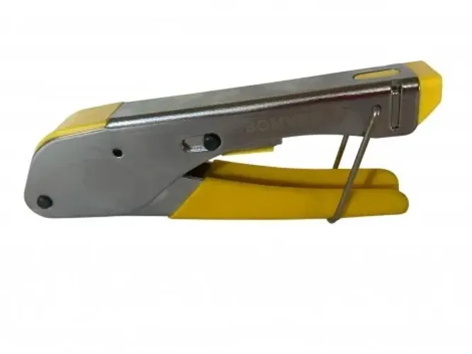 ALICATE CRIMPADOR PARA CONECTOR RG59/ RG6 BOMVINK BOM-1704