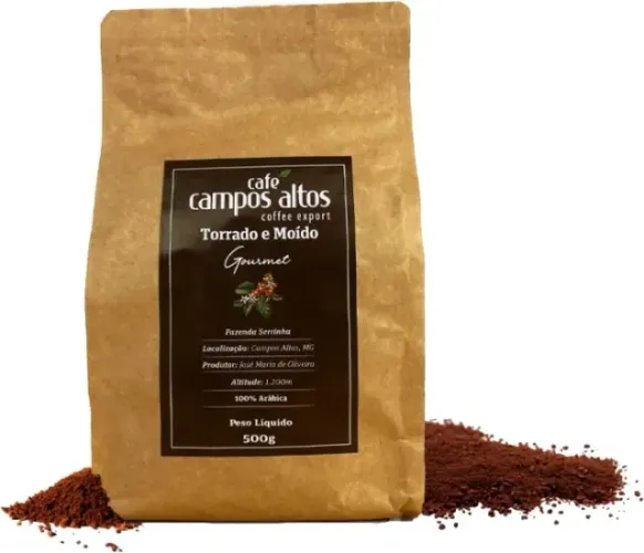 Café Gourmet Moído 500g - Café Campos Altos