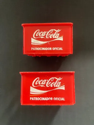 Mini caixas Coca Cola Atenas 2004 olimpíadas