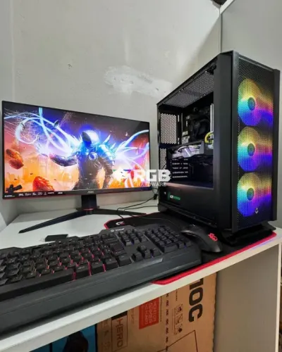 PC Gamer COMPLETO intel core i5 + RTX2070+ 1 ano de garantia e em até 12x
