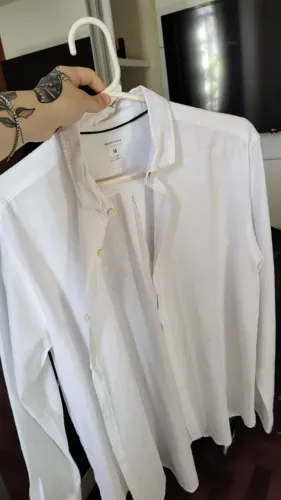 Camisa social branca MARFINNO