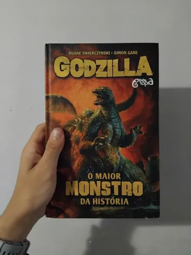 Quadrinho Capa dura Godzilla O maior monstro da História
