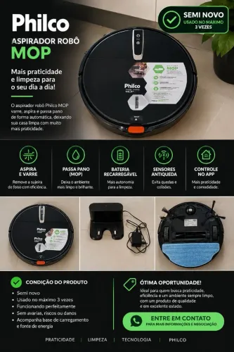 Aspirador robô Philips