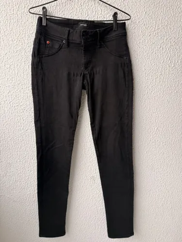 Calça Hudson preta, com elastano, feminina