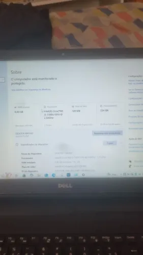 Motebook dell 15