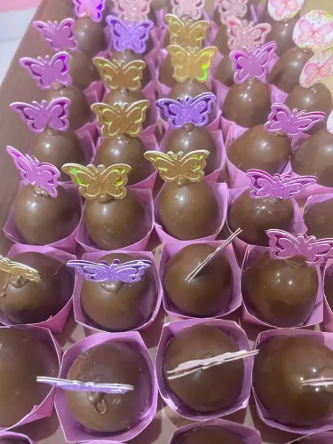 Mini trufas ou trufas médias 