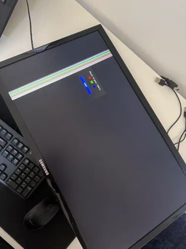 Monitor Samsung 22" (S22F350FHL) - Para Retirada de Peças / Sucata