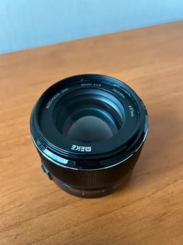 Lente Meike 85mm para Canon