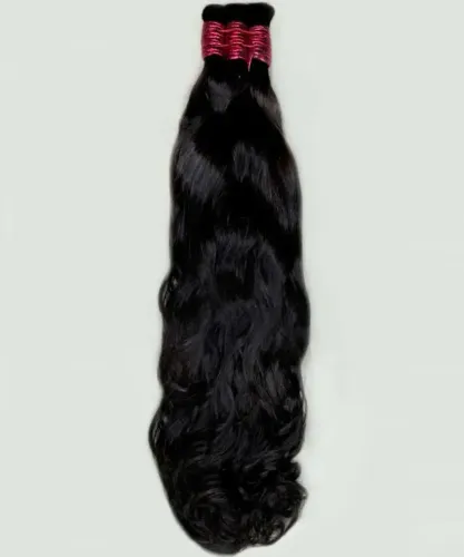 Cabelo Indiano ondulado 65 cms 200 gramas - Liga Rosa
