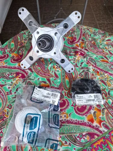 Lavadora Brastemp 12kg Kit mecanismo jogo de câmes e polia