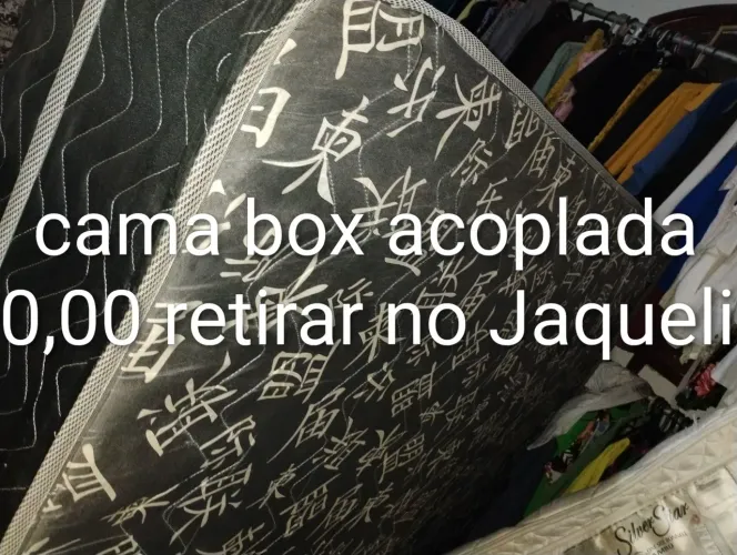 Cama box acoplada