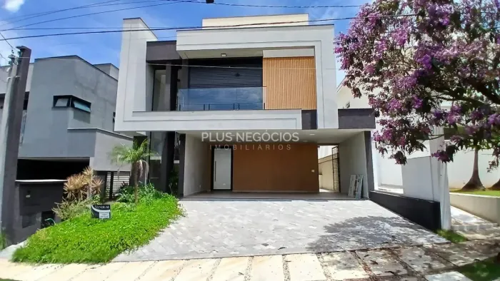 Casa de alto padrão à venda 4 suítes piscina área gourmet , condominio Mont Blanc, Sorocab