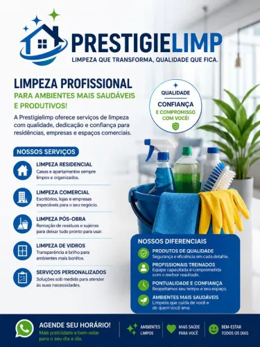 Limpeza  profissional 