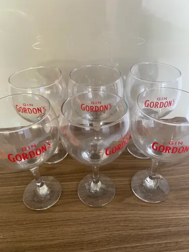 Conjunto 6 taças de Gin Gordons 600ml Vidro 