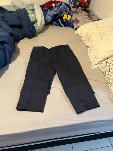 Vendo terno masculino azul royal