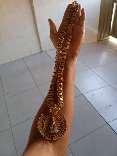 Corrente Dubai com pingente 