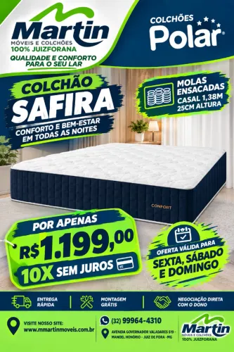 COLCHÃO MOLAS ENSACADAS CASAL