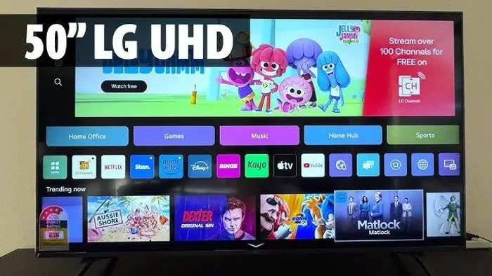 Smart TV LG 50" 4K UHD LED Alexa, ThinQ AI, HDR10