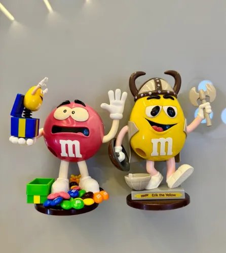 Kit de bonecos colecionáveis da M&Ms